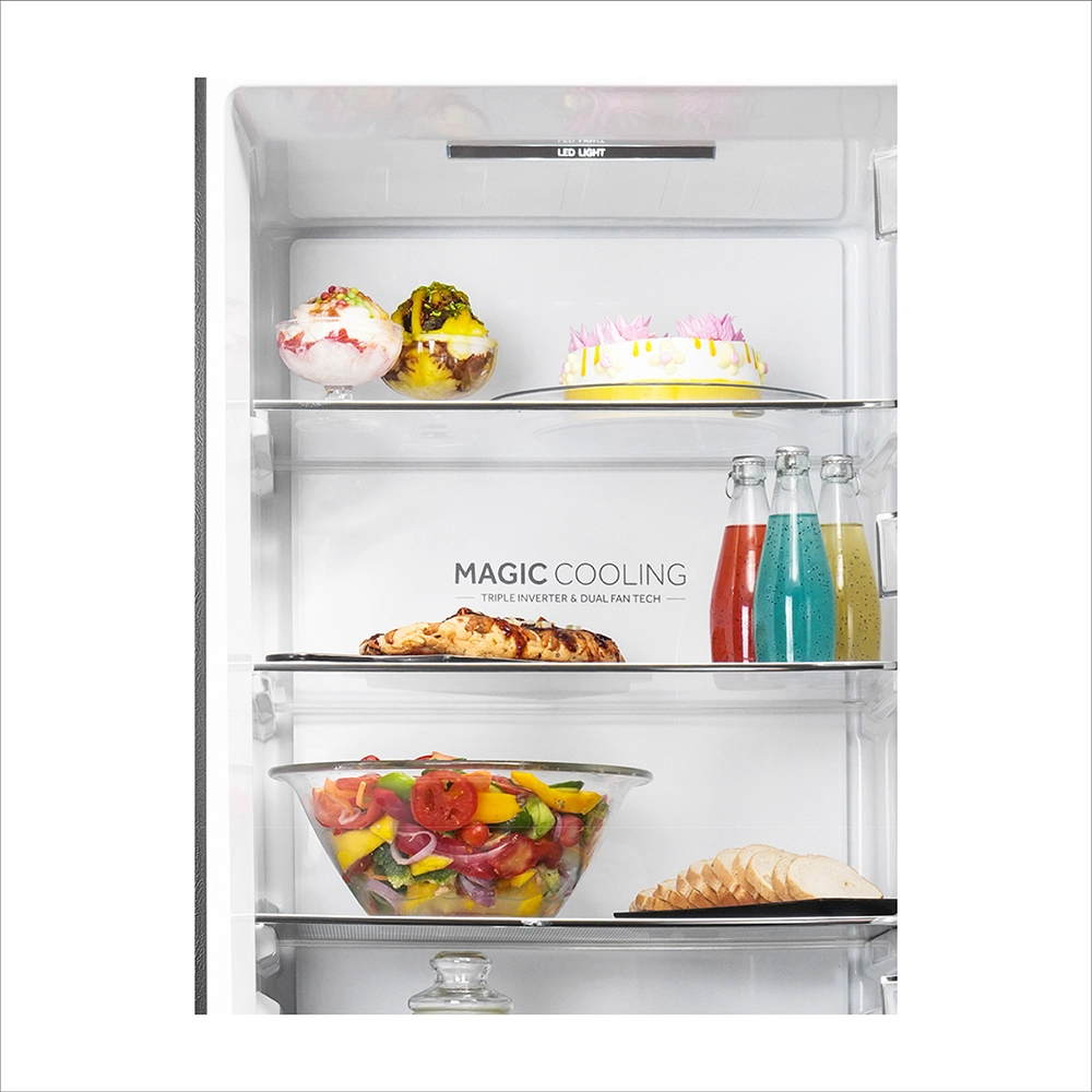 Haier 325L 2 Star Bottom Mounted Refrigerator - HRB-3753BBS-P